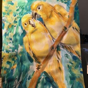 SOLD Watercolor 8x10 signed